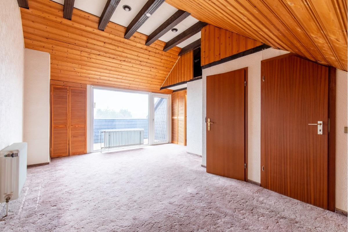Studio Apartment Dachgeschoss, Originalfoto
