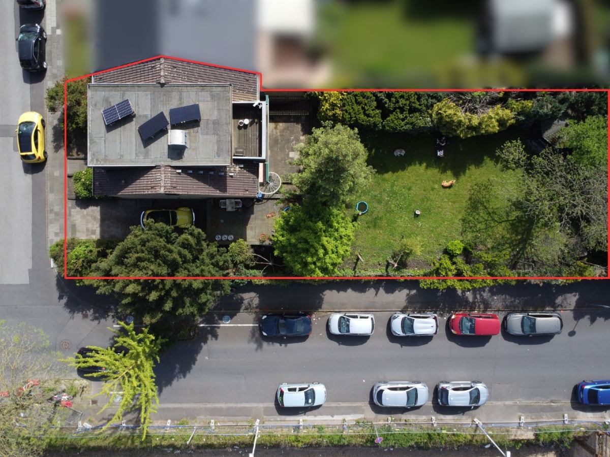 Luftaufnahme Grundstück von oben