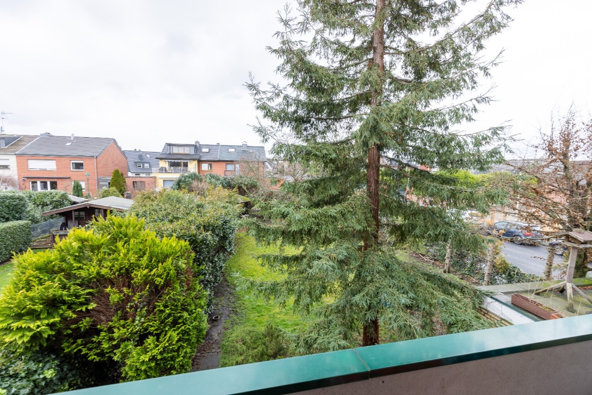 Aussicht Balkon Garten 1.OG